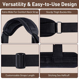 Sex Toys BDSM Bondage Restraints - Adult Toys Sex Straps Neck to Wrist Thigh Sex Sling & Ankle Kits with Adjustable, Kinky Bed R