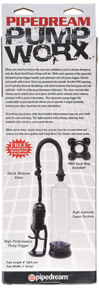 Pipedream Pump Worx - Rock Hard Power Pump