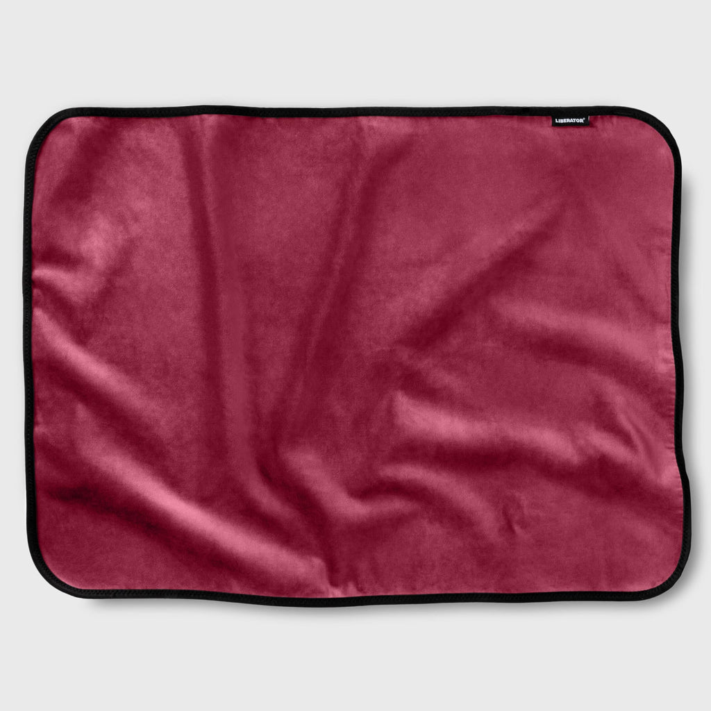 Liberator Fascinator Mini Throw-Merlot
