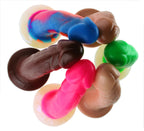 Vixen Creations Mustang Vixskin Dildo, Fluor-A-Pink