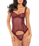 Grand Finale 2Pc Ruffle Teddy Burg M/L