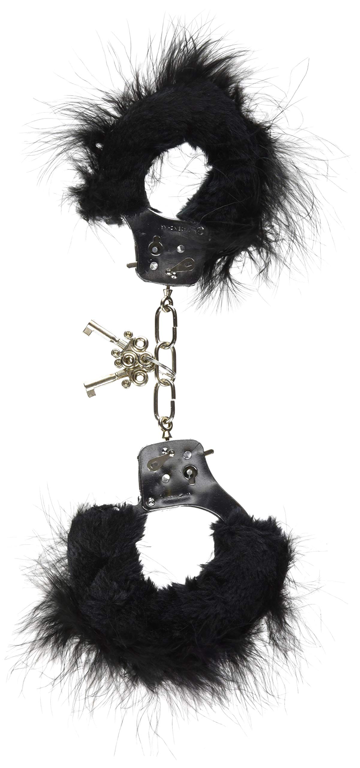 Fetish Fantasy Feather Love Cuffs, Black