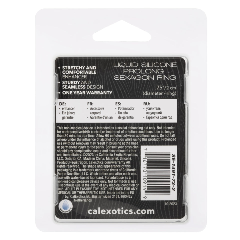 Alpha Prolong Sexagon Ring Glow In The Dark