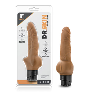 (D) DR SKIN COCK VIBE #12 8 MOCHA ''