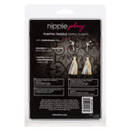 Nipple Play Playful Tassels Nipple Clamps - Gold