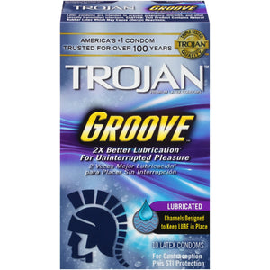 (D) Trojan Groove 10Pk