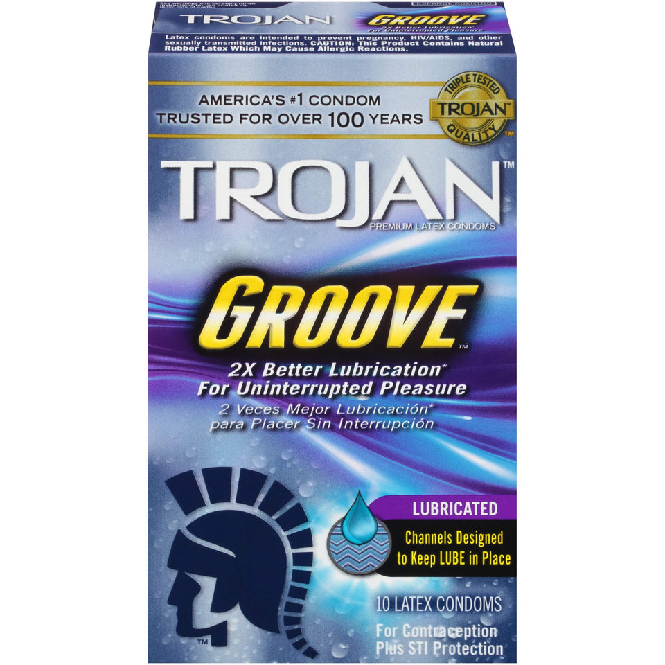 (D) Trojan Groove 10Pk
