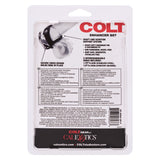 Calexotics Colt Enhancer Set - Silicone Male Enhancement Ring With Support Band - Sex Toys For Men - Black