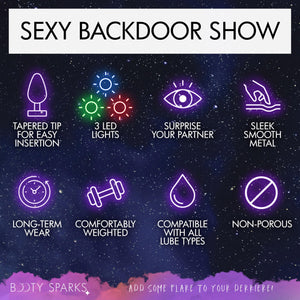 Booty Sparks Light Up Small Anal Plug