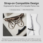 Strap-On-Me Multi Orgasm Dildo Medium Bk