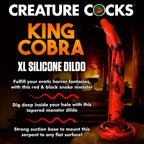 Creature Cocks King Cobra Xl 18 In Long Silicone Dong
