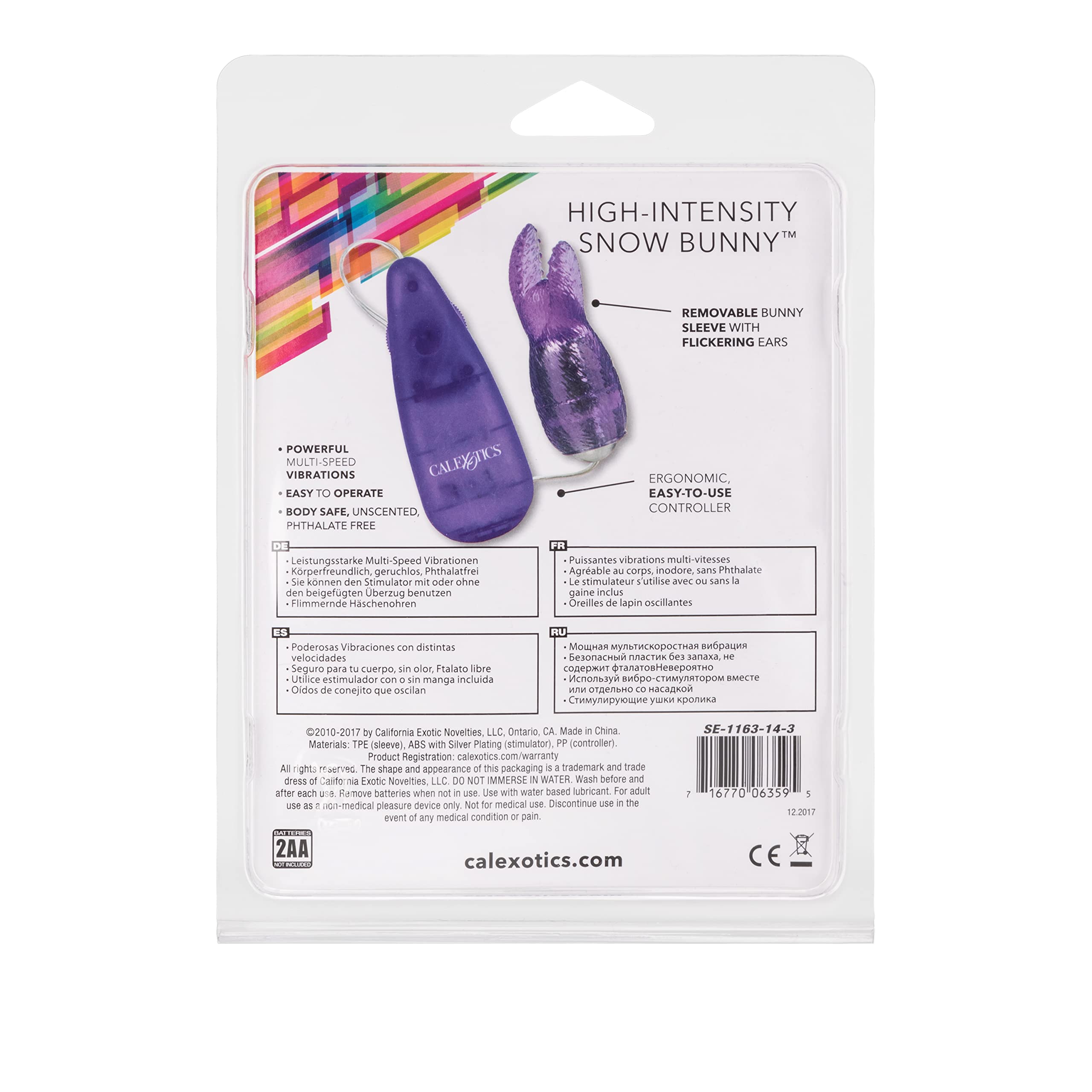 Calexotics High Intensity Snow Bunny, Purple