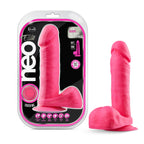 Neo Elite - 8 Inch Sili Neon Pink