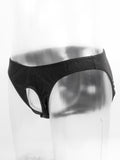 Mp Nylon Spandex Pouchless Brief Blk 1Sz
