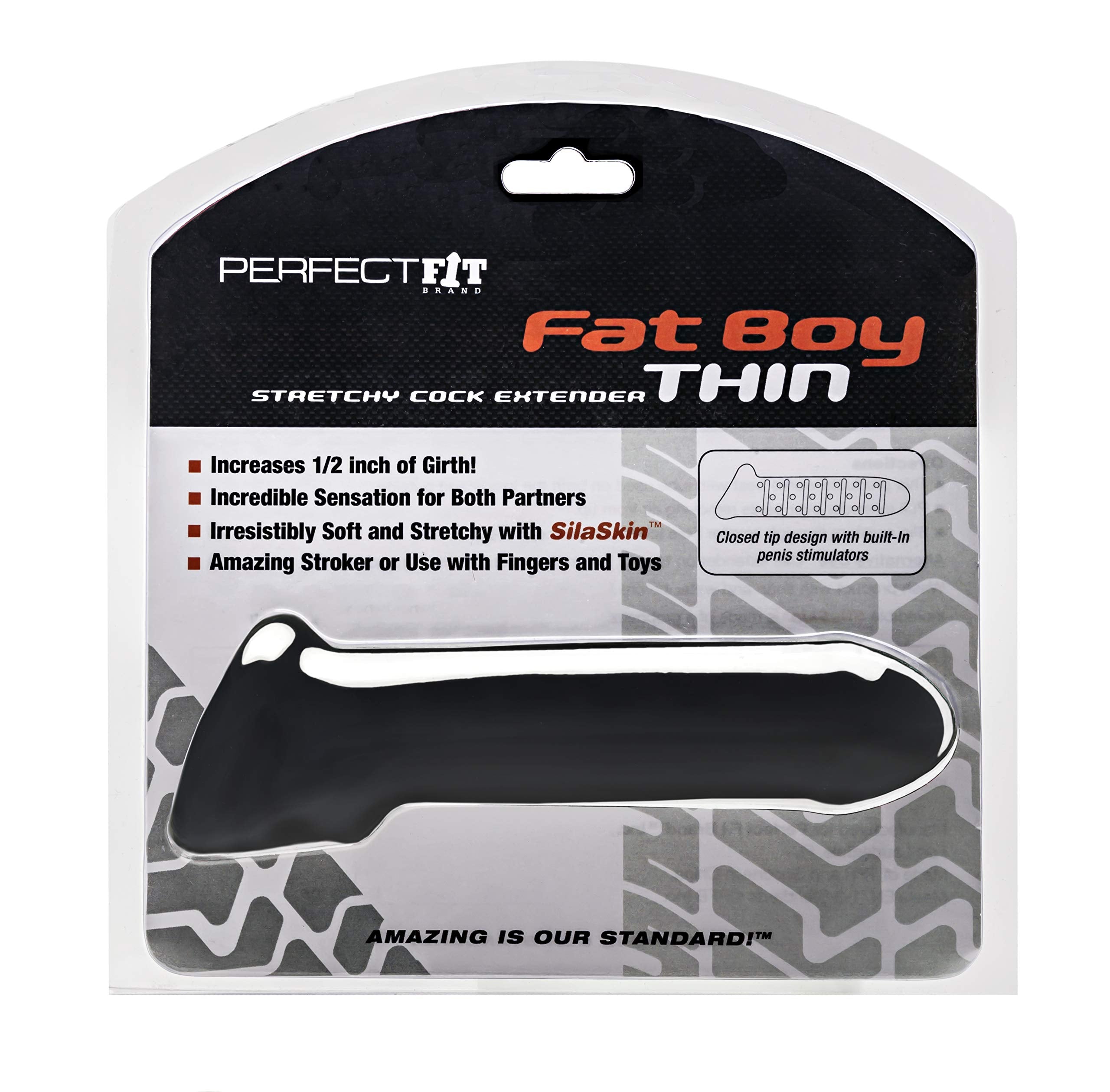 Perfect Fit Fat Boy Thin, Black