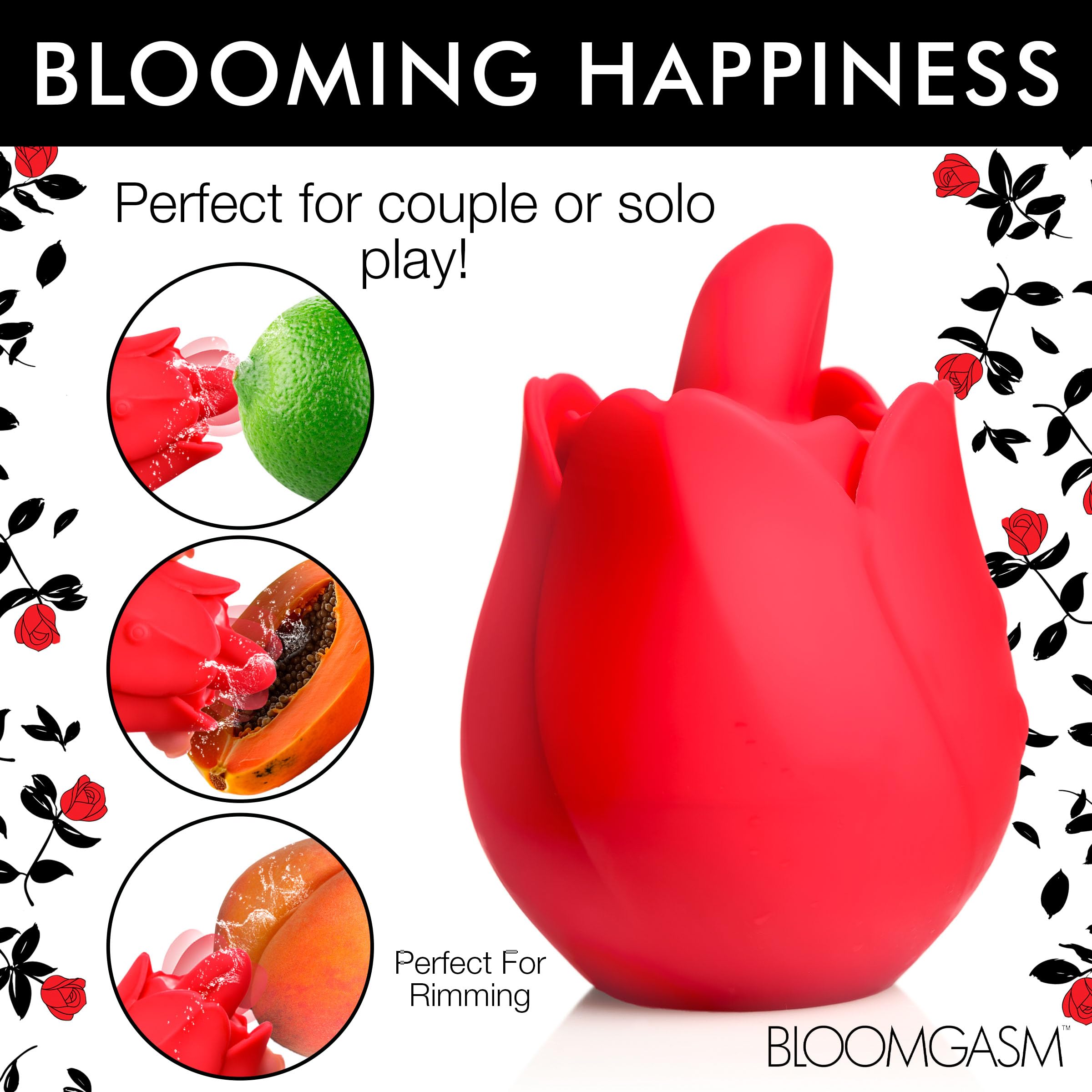 Bloomgasm Rose Kis Lick&Vib Digi Clit St