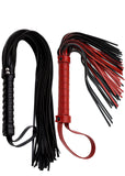 Red Adult Whip and Black BDSM Whip Set for Spanking Sex, Floggers Adult Play for Bedroom, Spanking Paddle Sex Toy Bondage BDSM K
