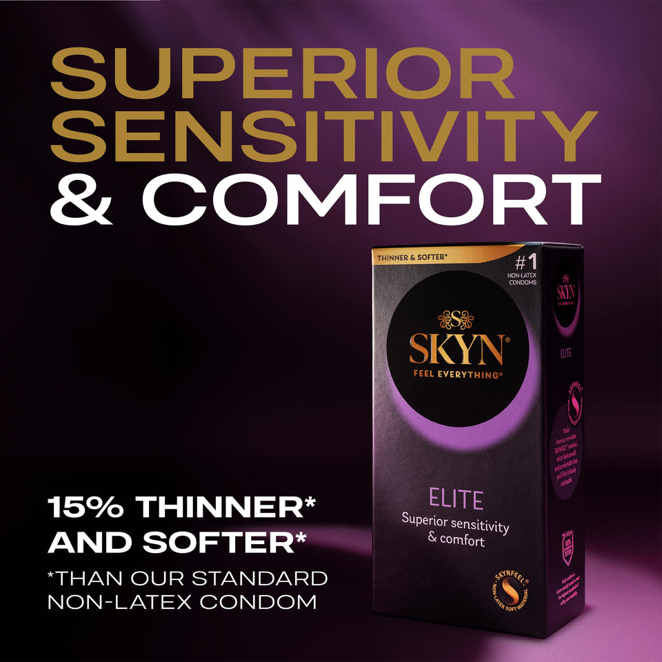 Skyn Elite Condoms, 10 Count (Pack Of 1)
