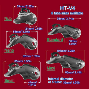 FYJENNICC HT-V4 Chastity Cage | Lightweight Resin Chastity Devices |Male Chastity Cage for Beginner |Adult Sex Toy |6 Color &5 S