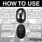 Flickers Bum Flick Flick & Vibr Plug Rc