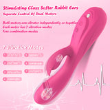 Rabbit G Spot Vibrator Sex Toys, 7 * 7 Vibrating Modes 8.4 ' ' Couple Realistic Vibrators Anal Dildo Wand Adult Toys, Adult Sex