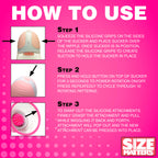 Size Matters Rotating Sili Nippsuck Pnk