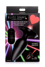 Booty Sparks Laser Heart Anal Plug Rc L
