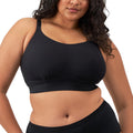 Elomi Womens Downtime Wireless Bralette Black