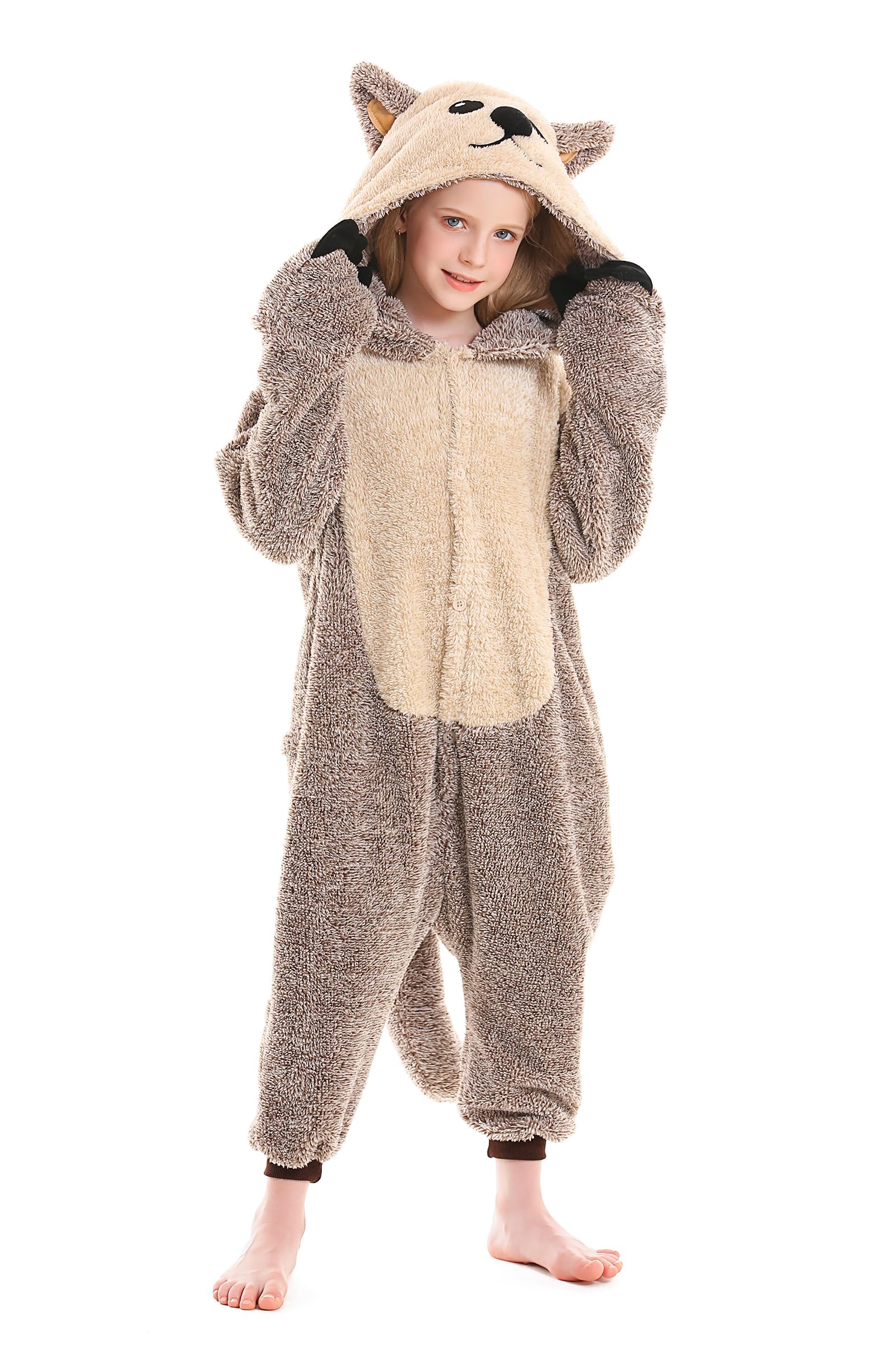 CuteOn Sea otter Onesie for Girls Boys Animal Costume Halloween Christmas for Height 150cm