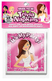 Bridetobe Trivia Napkins 10 Count