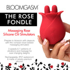 Bloomgasm The Rose Fondle 10X Massaging Rose Clit Stimulator