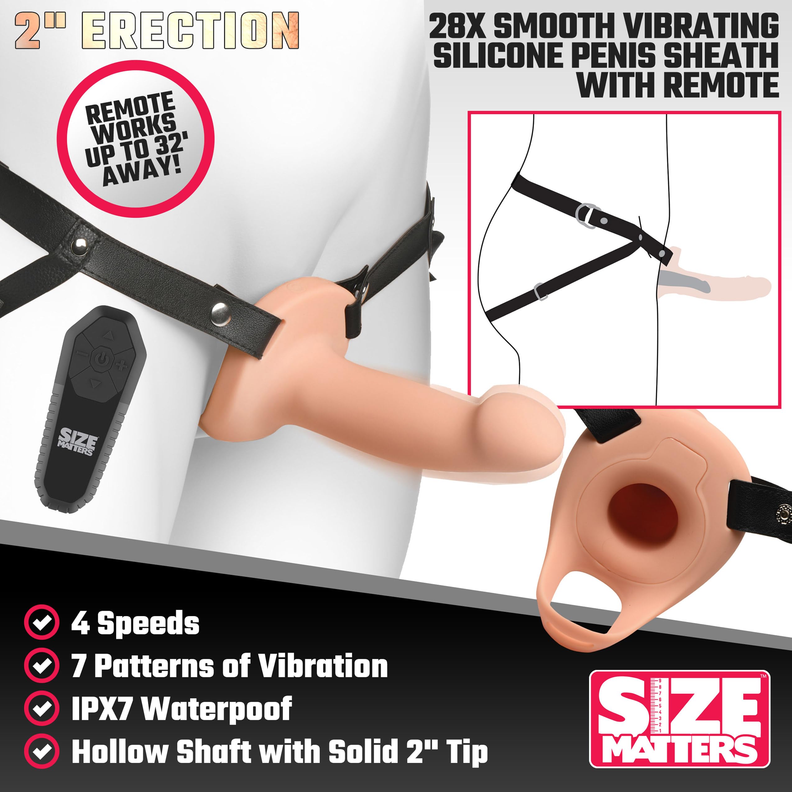 Size Matters 2In Erection 28X Smoo Rc Lt