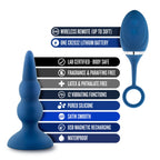 Performance Plus - Sonic Anal Plug Blue