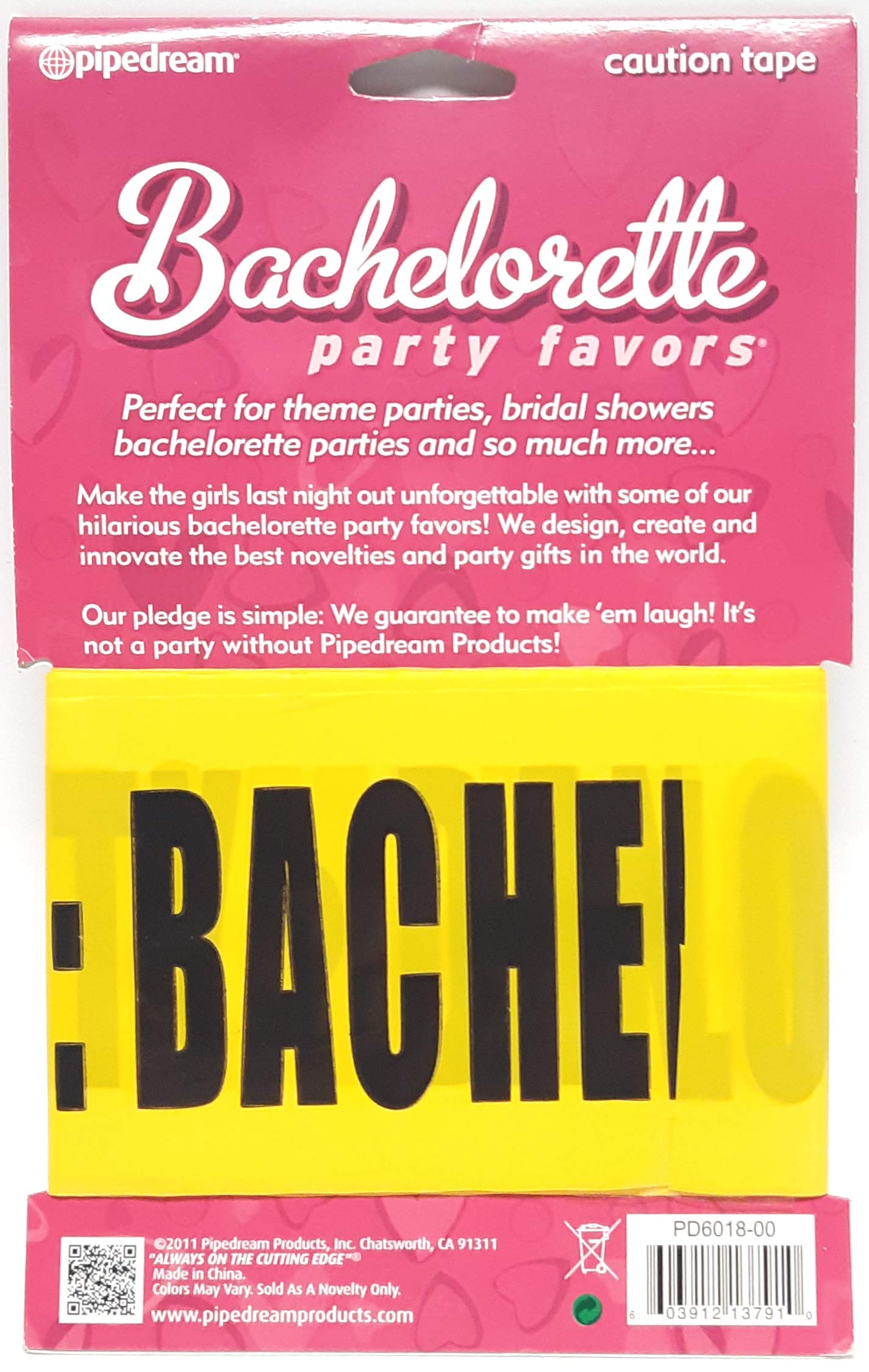 Pipedream - Bachelorette Party Caution Tape - Pack Of 1