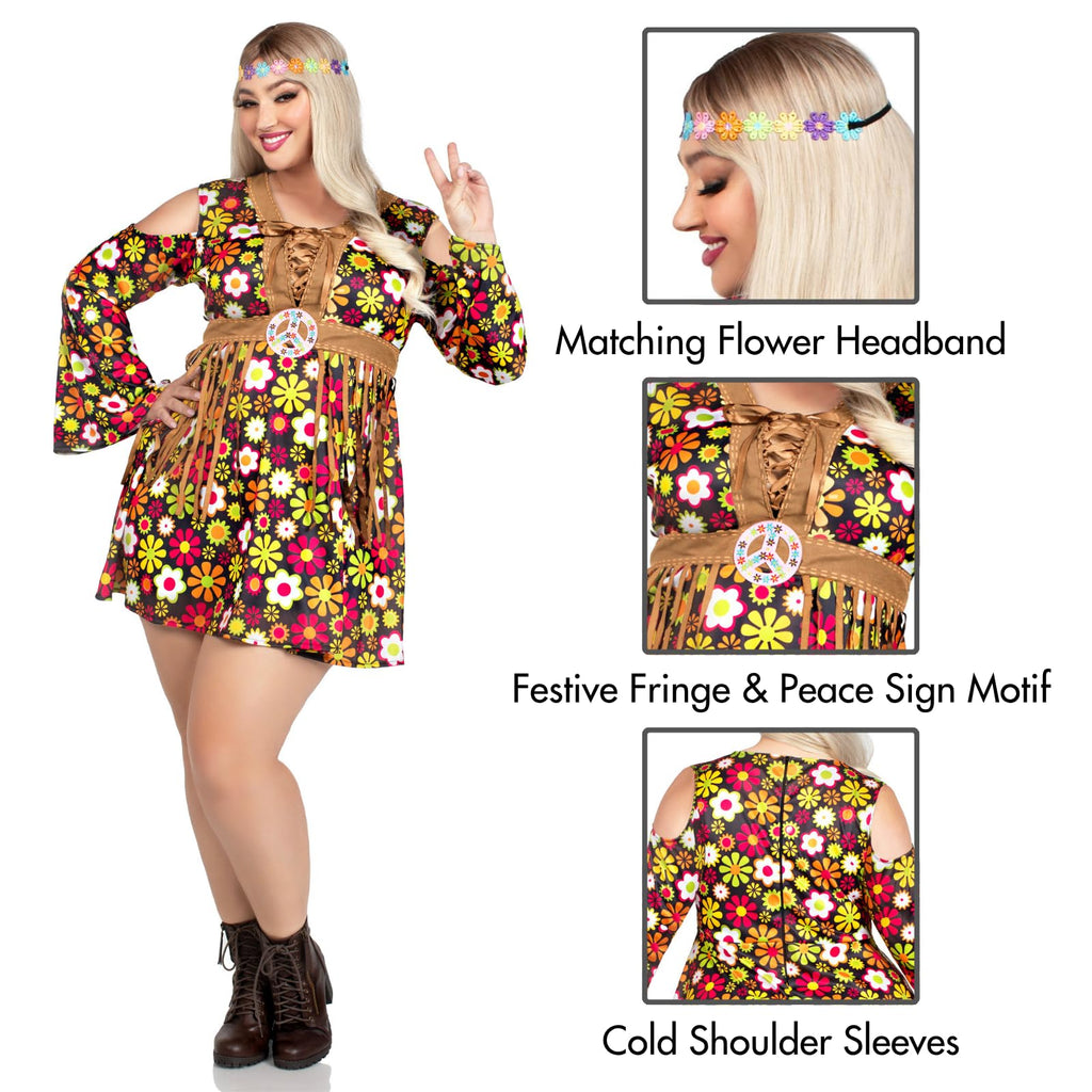 2Pc.Starflower Hippie,Cold Sho