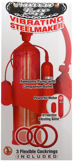 Nasswalk Mack Tuff Vibrating Steelmaker Vibrating Pump, Red