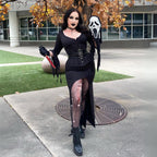 Floor Length Gothic Dress Med/