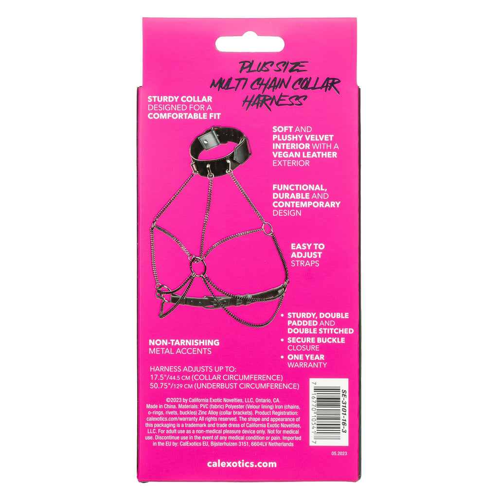 Euphoria Multi Chain Collar Harness