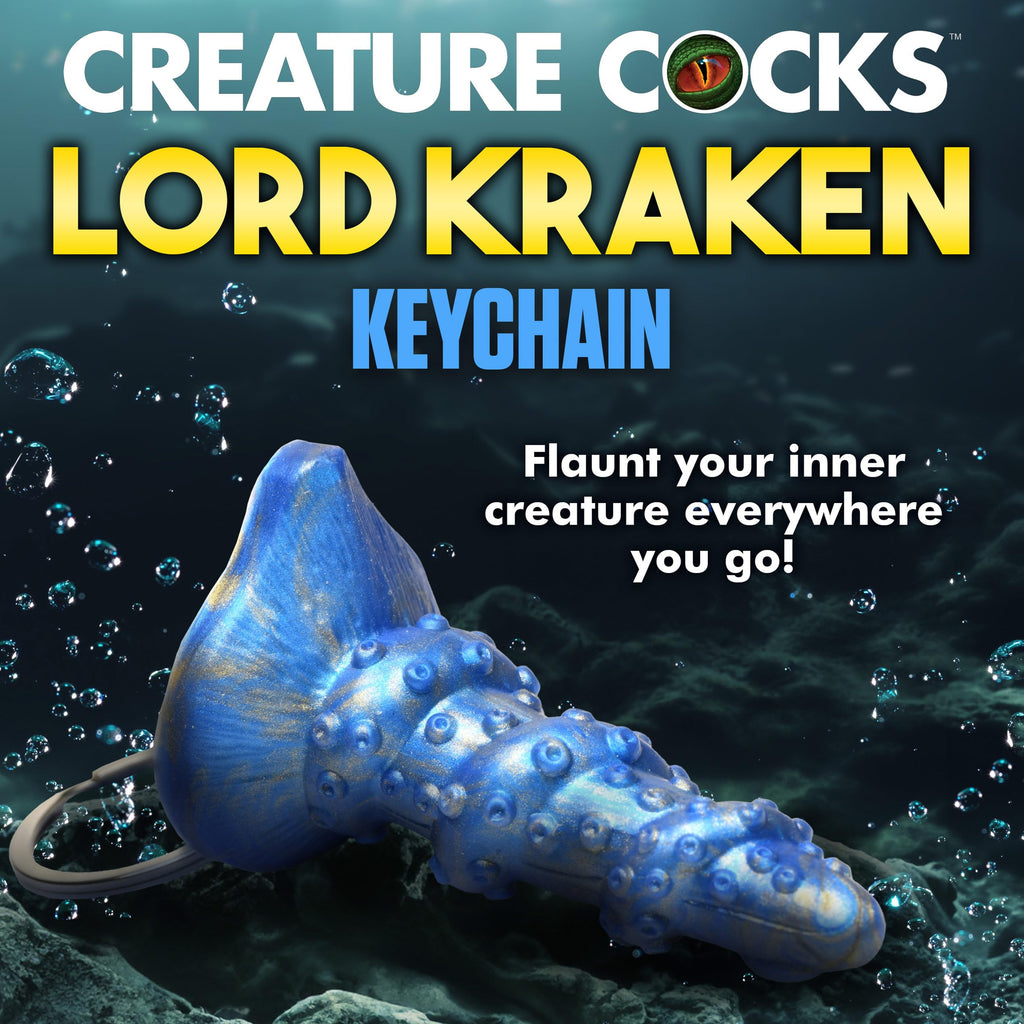 Lord Kraken Keychain - Blue