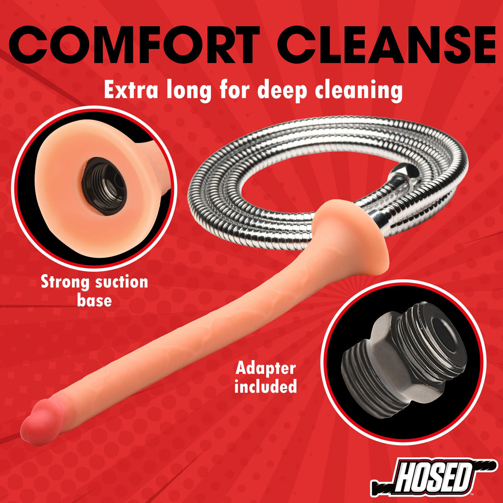 Hosed 15 In. Thick Silicone Enema Hose