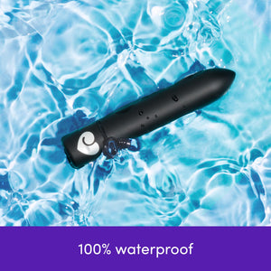 Lovehoney Magic Bullet Vibrator - 4 Inch Vibrating Bullet with Tapered Tip - 10 Function Multispeed Mini Vibrator for Women - Li
