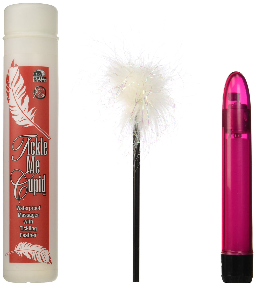 California Exotics Tickle Me Cupid Vibrator And Feather