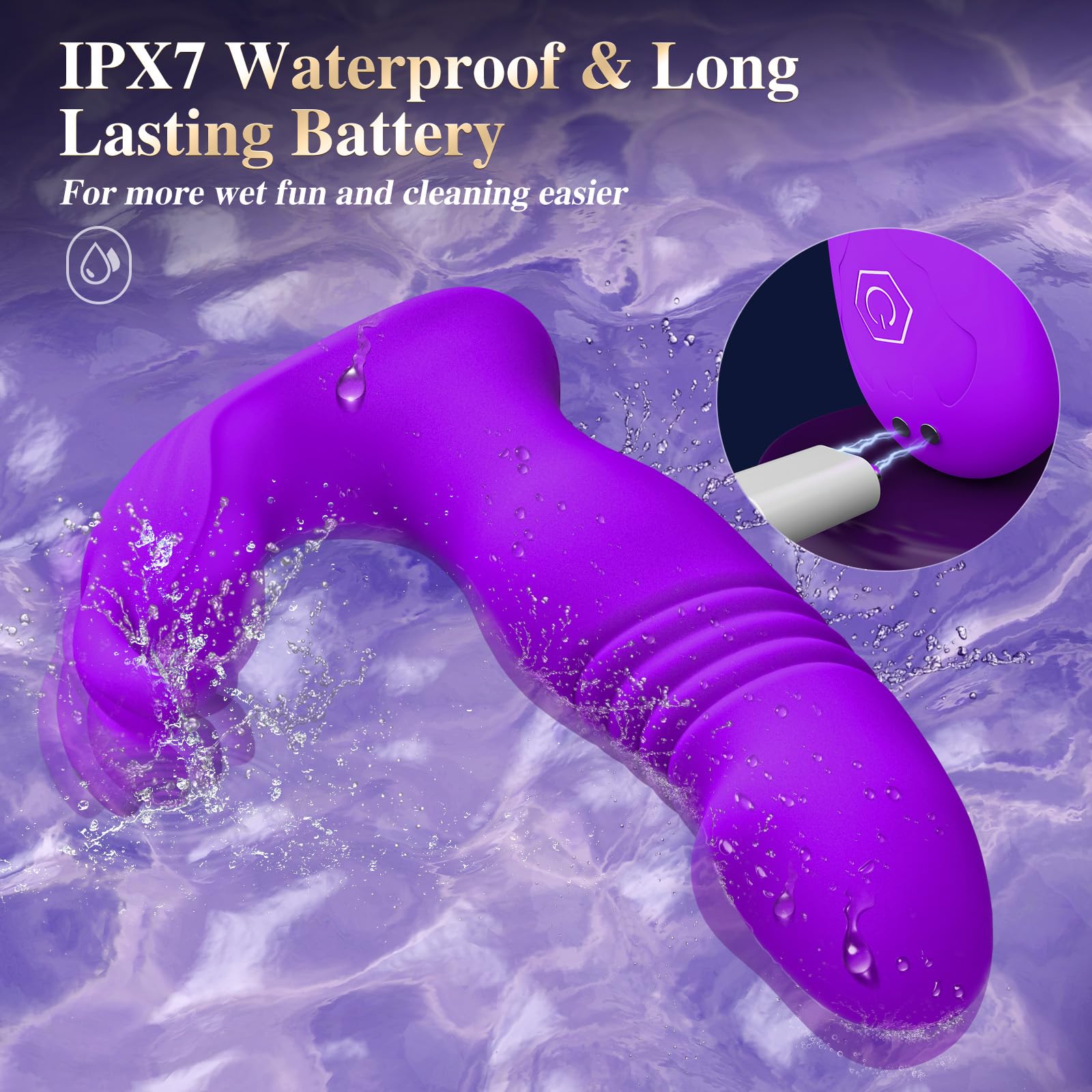 Adult Sex Toys for Women - 3IN1 App Wearable Remote Vibrator Rose Sex Toy, Sex Pleasure Tools for Women with 9 Clit Vibrator Mod