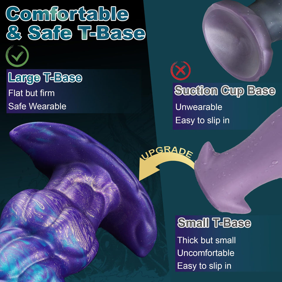 7.5in Large Butt Plug Tentacle Dildo, Anal Sex Toy Monster Buttplug, Silicone Anal Plug Long Anal Dildo, Massive Octopus Dildo H