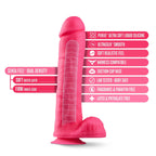 Neo Elite - 11 Inch Silicone Neon Pink