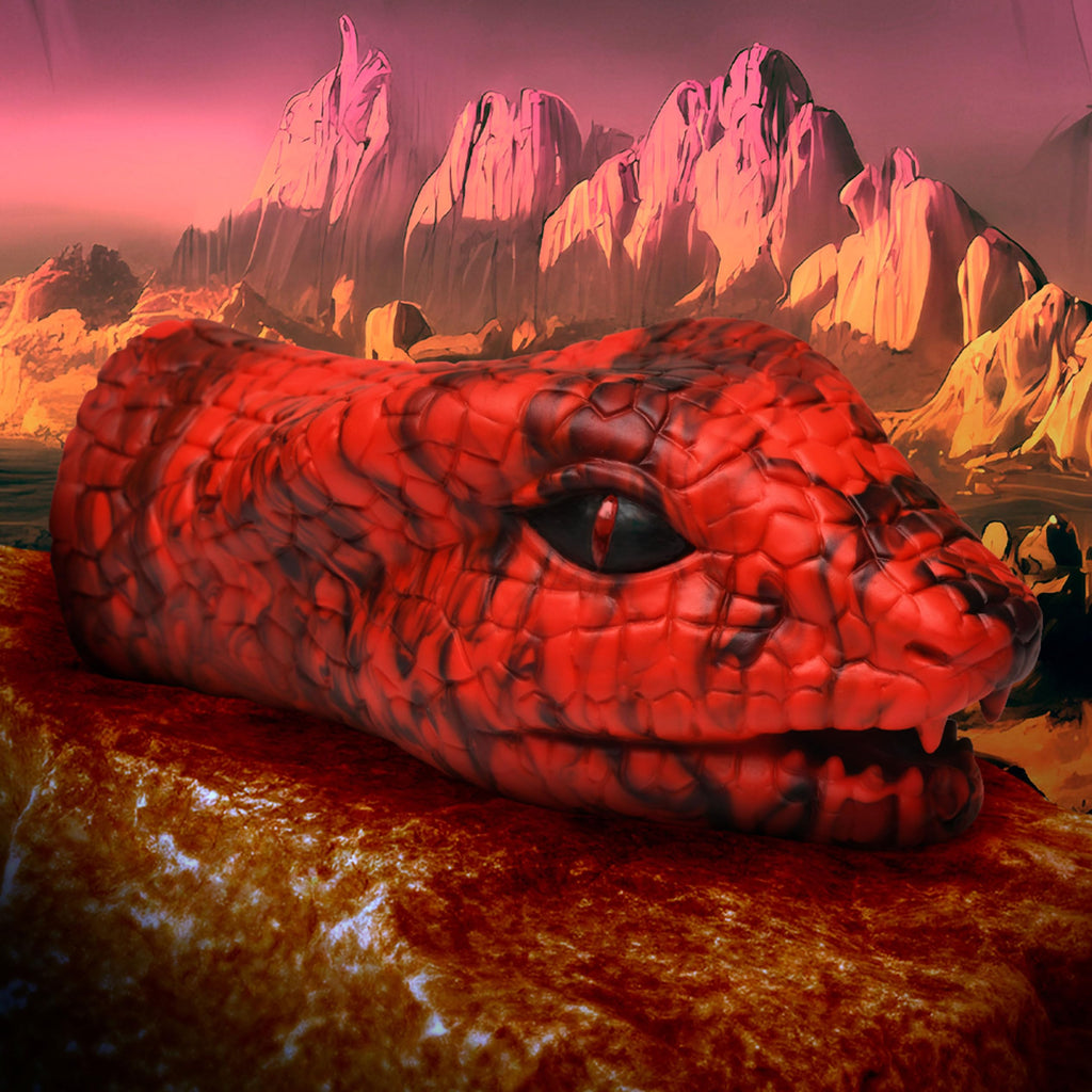 Creature Cocks Serpentinestroker Sil Red