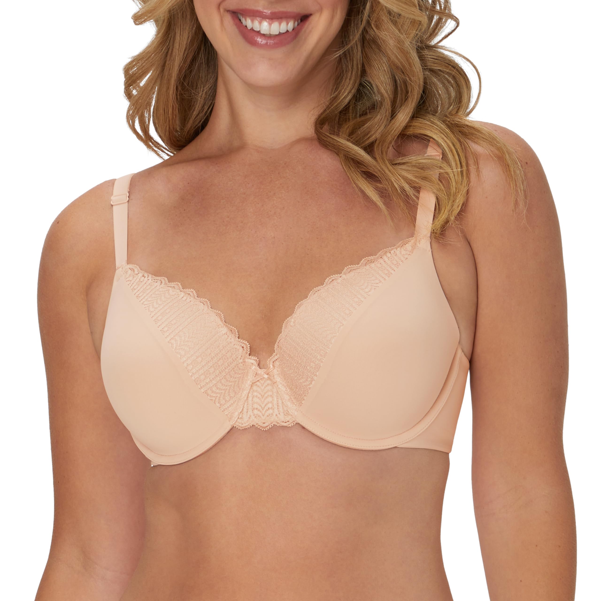 Maidenform womens Comfy Soft Full Coverage Underwire 09404 T Shirt Bra, Sandshell, 36C US