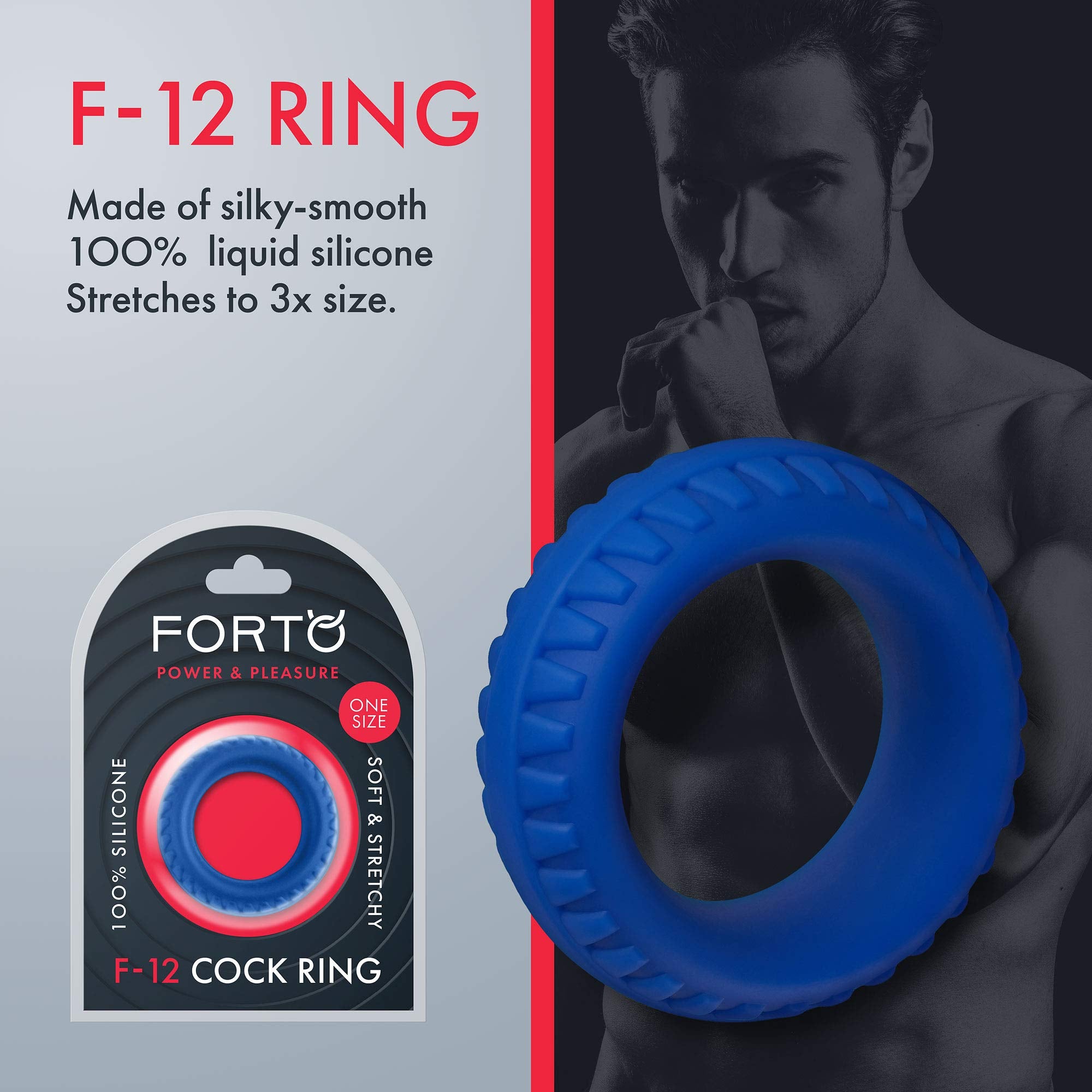 Forto F-12: 35mm Liquid Sili C-Ring Bl