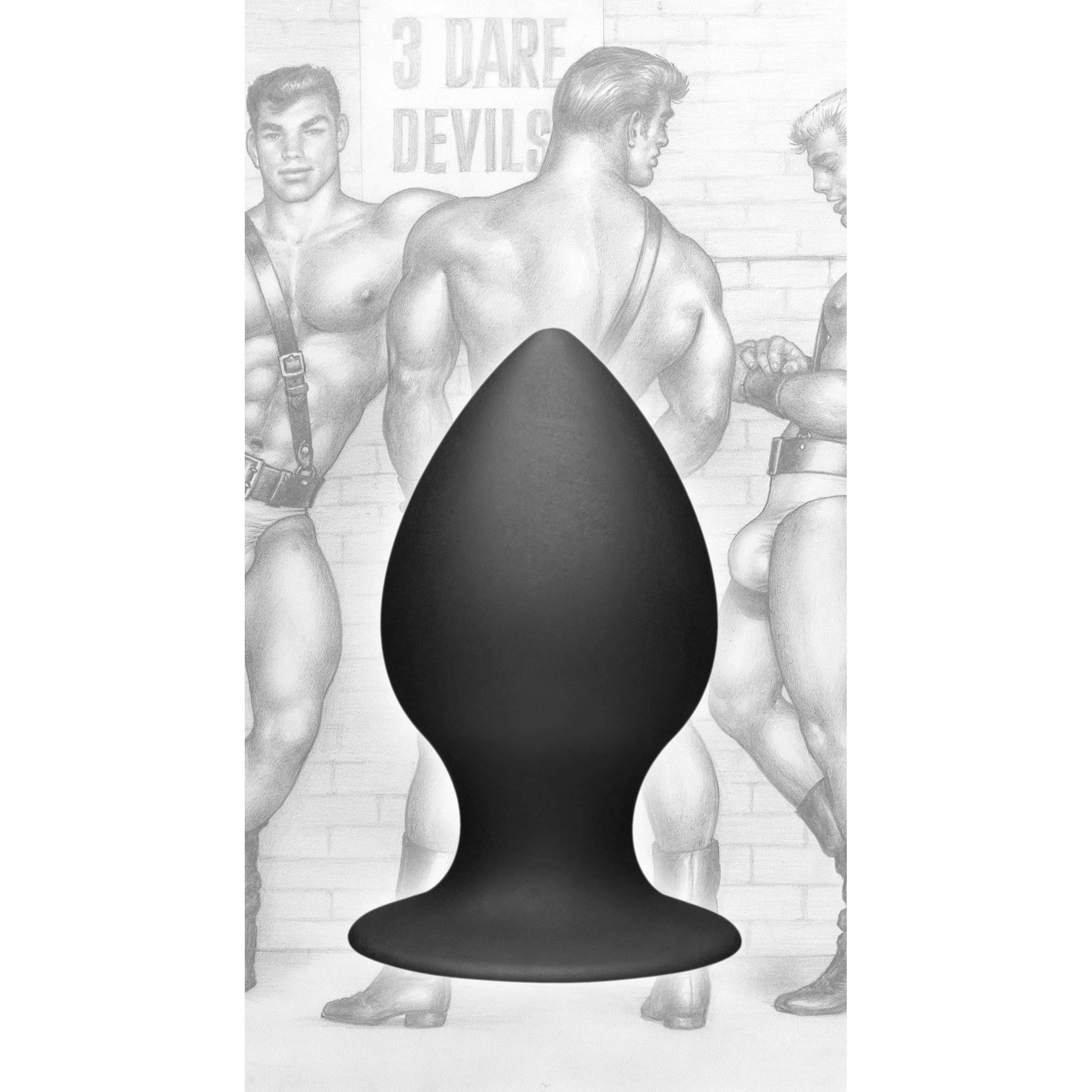 Tom Of Finland Large Silicone Anal Plug
