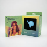 Natalie's Toy Box Heavenly Humpback Finger Bullet Vibrator, Rechargeable Waterproof Massager for Clitoral, Vaginal or Nipple Sti